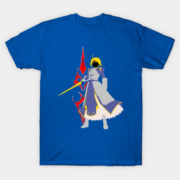 Saber Silhouette T-Shirt by A_Buddy89